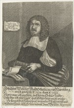 Portrait of the Nuremberg Town Musician Johann Wellter, 1668.