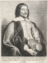 Portrait of the Composer Nicholas Lanier (1588-1666), First Half of 17th cen..