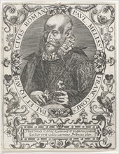 Portrait of Paul Melissus (1539-1602), c. 1598.