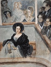 Marie Duplessis (1824-1847), La Dame aux Camélias, 1845.