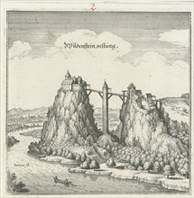 Wildenstein castle. Topographia Sueaviae, 1643.