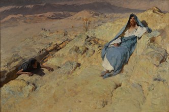 The Temptation of Christ, ca 1885.