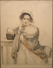Portrait of Sophia Stepanovna Shcherbatova, née Apraxina (1798-1885), 1819.