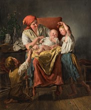 A Mother's Joy, 1857.