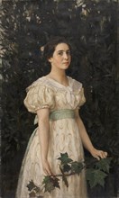 Portrait of Vera Savvishna Mamontova (1875-1907), 1896.