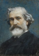 Portrait of the Composer Giuseppe Verdi (1813-1901), 1887.