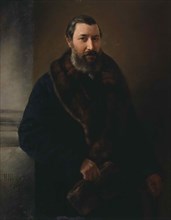 Portrait of Yuri Fyodorovich Samarin (1819-1876), 1872.