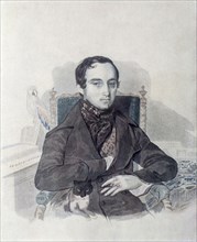 Portrait of Prince Vladimir Fyodorovich Odoyevsky (1803-1869), 1840s.