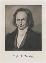 Portrait of the mathematician Carl Gustav Jacob Jacobi (1804-1851), 1843.