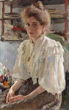 Portrait of Maria Yakovlevna Lvova (1864-1955), née Simonovich, 1895.