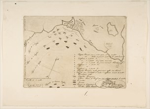 Plan of the Battle of Sinope, 1853.