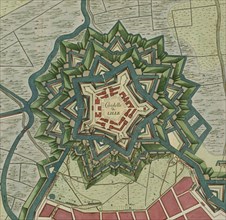 Plan of the Citadel of Lille, 1709.