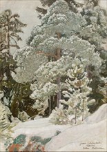 Winter landscape, 1915.