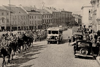 The Soviet Red Army in Vilnius, 1940, 1940.