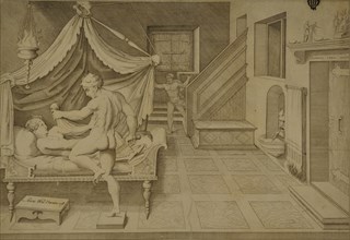 Tarquinius and Lucretia, 16th century.