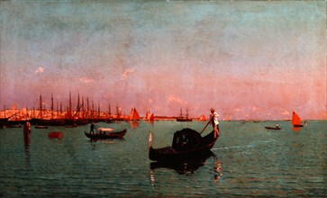 Gondola in the Lagoon, 1881.