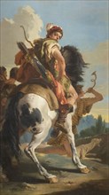 Hunter on Horseback, 1718-1725.