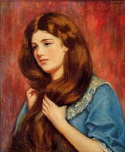 Portrait of a Girl, c. 1890.