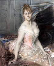 Portrait of the Baroness Malvina-Marie Vitta.