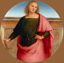 Young Saint with a Sword (Saint Martin?), c. 1510.