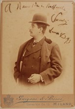 Portrait of the Composer Giacomo Puccini (1858-1924), 1893.