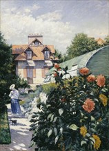 Dahlias, Garden at Petit Gennevilliers, 1893.
