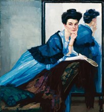 Lady in Blue, 1908.