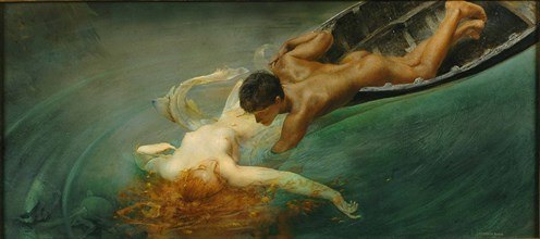 The Siren (La Sirena), ca 1893.