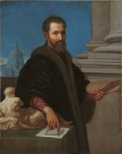 Portrait of Michelangelo Buonarroti, Early 17th cen.