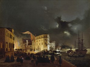 Night Festival in San Pietro di Castello, 1841.