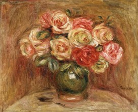 Bouquet of Roses in a Green Vase, 1915.