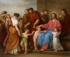 Christ Blessing the Children (Let the little children come to me), 1796.