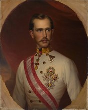 Portrait of Franz Joseph I of Austria, c. 1858.
