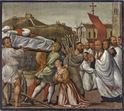 Arrival of the Body of Saint Titian of Oderzo into Oderzo, 1534.