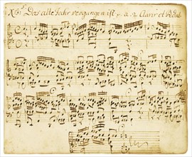 Organ chorale prelude. From the Orgelbüchlein, 1713-1716.