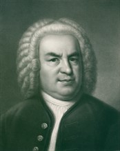 Portrait of Johann Sebastian Bach, 1860s.