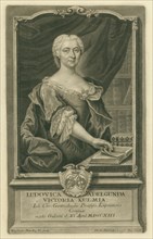 Luise Adelgunde Gottsched, born Kulmus (1713-1762), 1741.