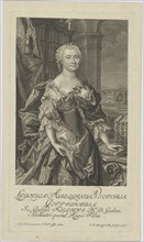 Luise Adelgunde Gottsched, born Kulmus (1713-1762), 1757.
