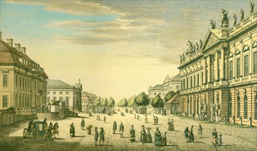 Unter den Linden, 1780, 1780.