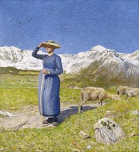 Mezzogiorno sulle Alpi (Noon in the Alps), 1891.
