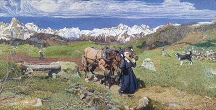 Springtime in the Alps (The Allegory of Spring), 1897.