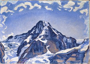 The Mönch with clouds, 1911.