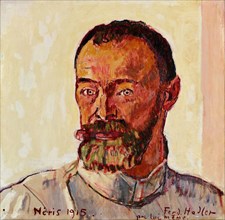 Self-Portrait in Néris, 1915.