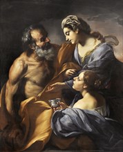 Lot and his Daughters, 1685.