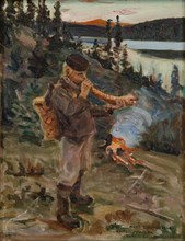 Shepherd Boy from Paanajärvi, 1917.