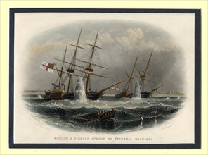 The mining of the Merlin and Firefly off Kronstadt on 9 June 1855, 1855-1856.