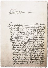Letter to his friend, Georg Erdmann from 28.10.1730, 1730.