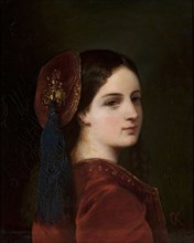 Portrait of Countess Katarzyna Potocka (1825-1907), née Branicka, 1841.