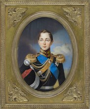 Portrait of the Crown prince Alexander Nikolayevich (1818-1881), 1834.
