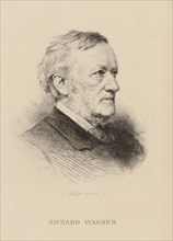 Portrait of the composer Richard Wagner (1813-1883).